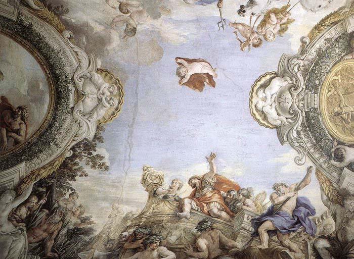 Pietro da Cortona Landing of the Trojans at the Mouth of Tiberis